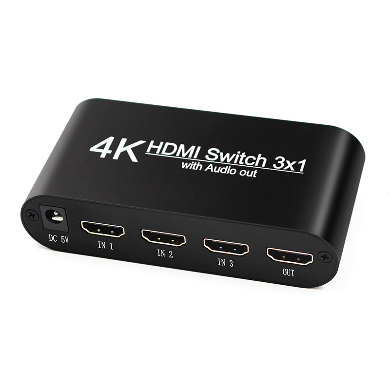 HDMI切换器3进1出 HDR、4:4:4与4K60Hz的完美融合